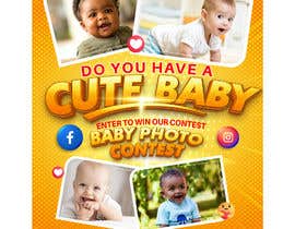#76 for PROMOTIONAL FLYER FOR ONLINE CUTE BABY PHOTO CONTEST by polash2k7