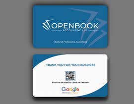 Nro 168 kilpailuun Design a business card for leaving a review käyttäjältä abdulmonayem85