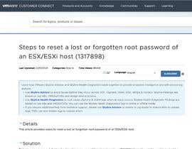 nº 4 pour Esxi password recovery par dpswain 