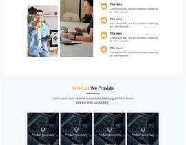 #41 untuk Design a landing page for a product design, development, and manufacturing company! oleh modpixel