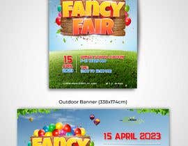 #53 untuk Design flyer and banner fancy fair oleh gilangyogap