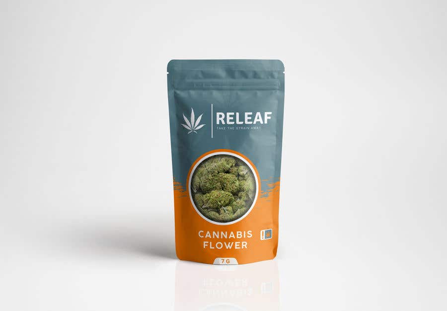 Intrarea #85 pentru concursul „                                                Cannabis flower - Mylar Bag packaging design
                                            ”