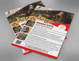Nro 93 kilpailuun Design an A4  Agents flyer for Niseko Eats käyttäjältä bayezidrahman20