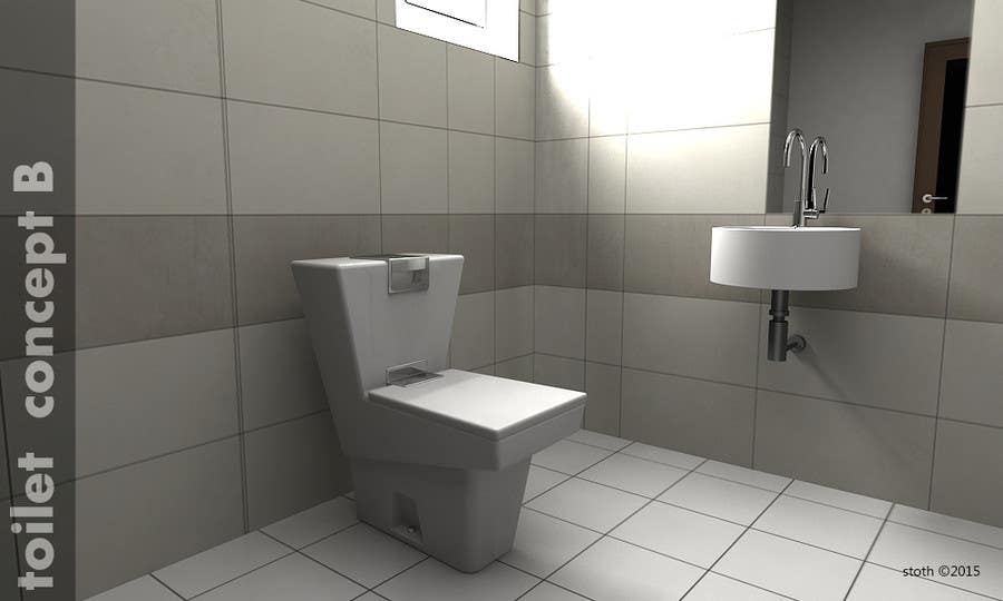 Penyertaan Peraduan #27 untuk                                                 I need a Physical Design for a New Toilet
                                            