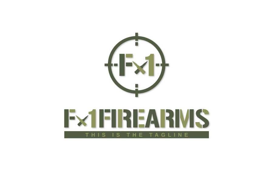 Kilpailutyö #73 kilpailussa                                                 Design a Logo for F-1 Firearms
                                            