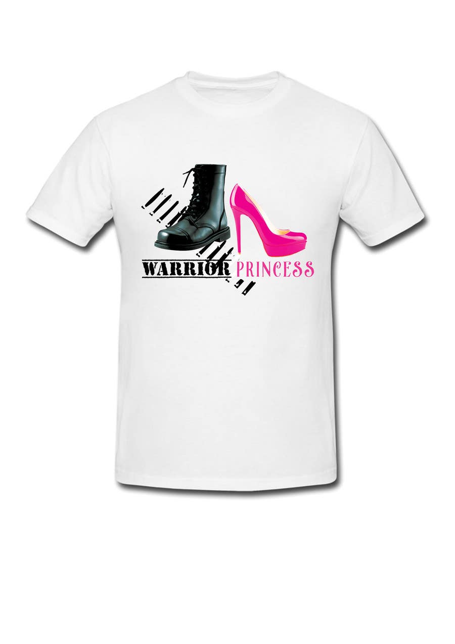 Entri Kontes #40 untuk                                                Design a T-Shirt for Warrior Princess
                                            