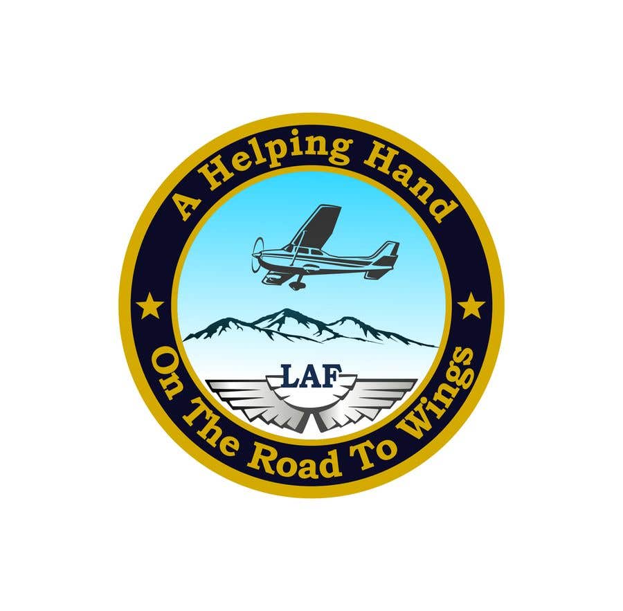 a helping hand of the road to aviation logo
