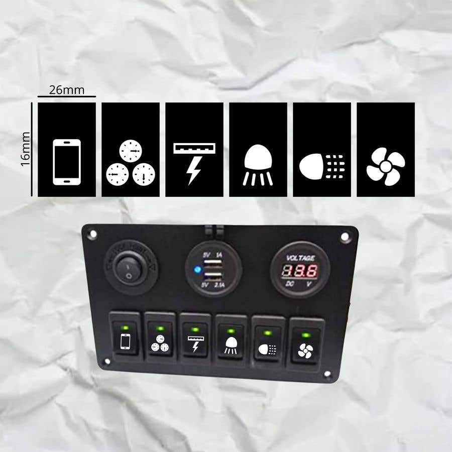 Penyertaan Peraduan #17 untuk                                                 Diseño de botones para cuadro de coche
                                            
