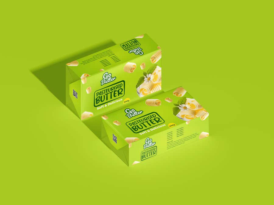 Bài tham dự cuộc thi #43 cho                                                 Butter pack 500g & 8g design
                                            