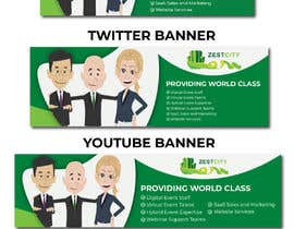 #60 for Produce social media banners for youtube linkedin facebook and twitter by msttahura209