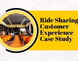 a logo for the ride sharing customer experience case study with people sitting at tables