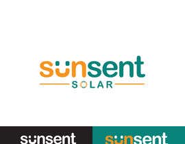 Nro 1521 kilpailuun Logo for Sunsent Solar käyttäjältä masudbd1
