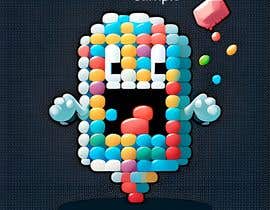 #25 pentru Create pixel Jelly Bean character with idle animation de către SaniyaSuria