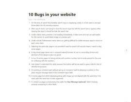 Nro 16 kilpailuun List 10 bugs or issues on my website käyttäjältä Ravisharma80