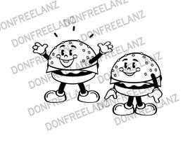 #102 per I need an burger Illustration da donfreelanz
