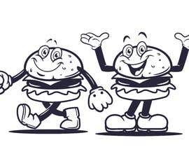 #100 per I need an burger Illustration da piyushsharma8118