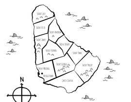 Nro 77 kilpailuun Draw a map of Barbados - 03/02/2023 14:12 EST käyttäjältä YaserBarakzy