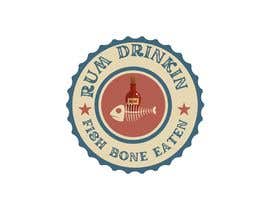 Nro 10 kilpailuun Rum Drinkin&#039; &amp; Fish Bone Eaten logo käyttäjältä Hoss91