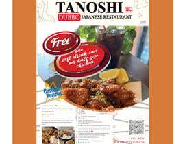 Nro 63 kilpailuun 1 page restaurant flyer for promotional menu. käyttäjältä mahmudMAS