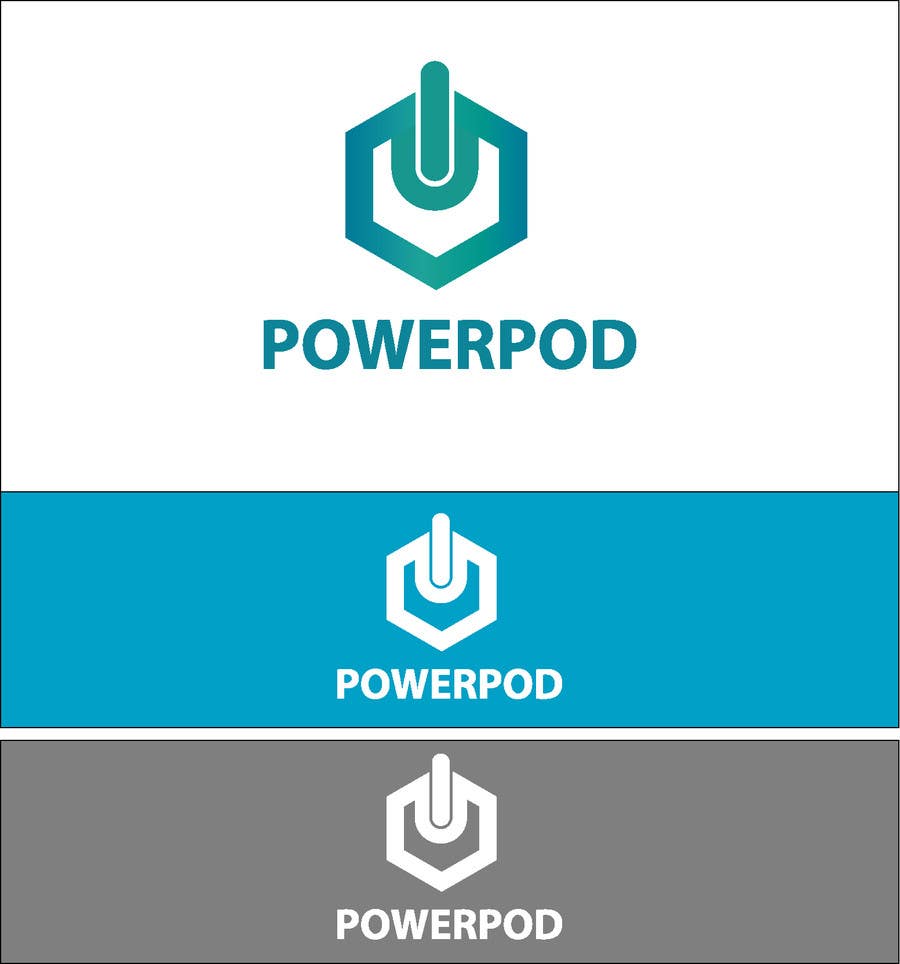 Penyertaan Peraduan #182 untuk                                                 Design a Logo for POWERPOD
                                            