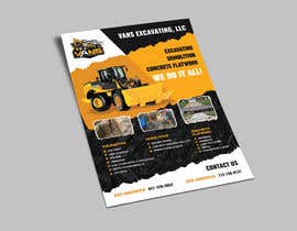 Nambari 95 ya Professional Business Flyer/Ad for Excavation company na abrarsumon