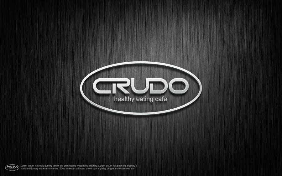 Bài tham dự cuộc thi #147 cho                                                 Design a Modern Logo for Crudo
                                            