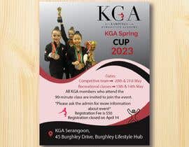 #145 para Poster/flyer for gymnastics academy de rabeyakkhatun