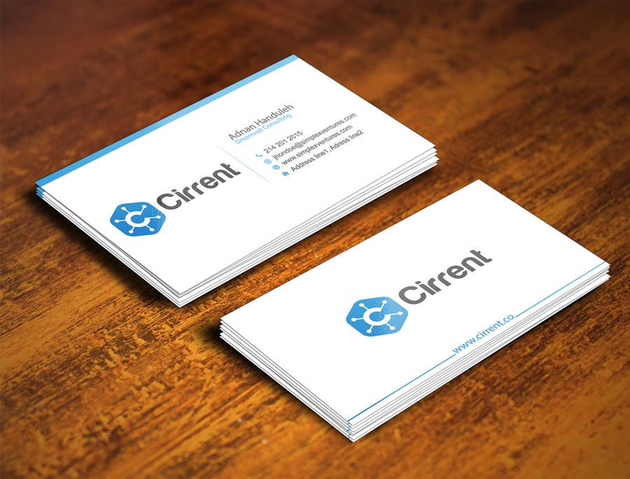 Bài tham dự cuộc thi #74 cho                                                 Design some Business Cards for Cirrent.co
                                            