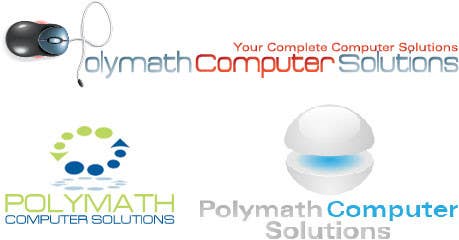 Wasilisho la Shindano #28 la                                                 Logo Design for Polymath Computer Solutions
                                            