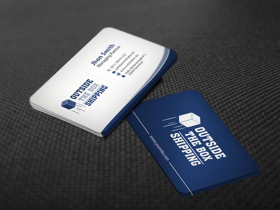 Proposition n°16 du concours                                                 Business Card for Shipping Store/Company (Logo Supplied)
                                            