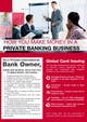 Imej kecil Penyertaan Peraduan #22 untuk                                                     Design a Brochure for Private International Offshore Banking Business
                                                