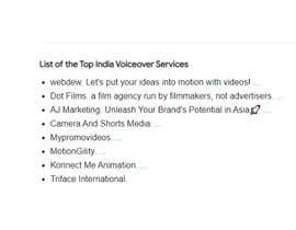 #10 pentru Need a voiceover company of INDIA de către theartist204