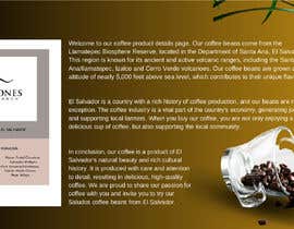 #110 para Product Write Up - Coffee por marciuslima2104