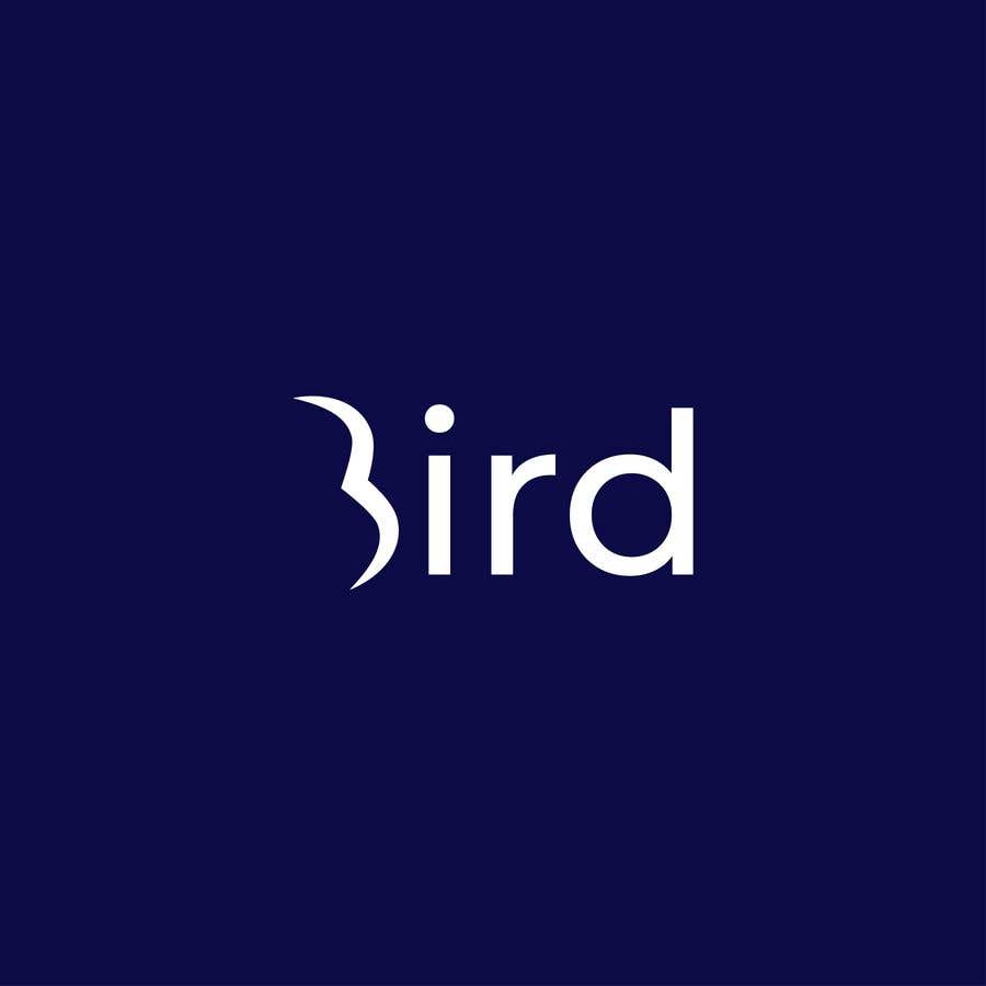 Proposition n°43 du concours                                                 Logo with name: "Bird" for my wood projects.
                                            