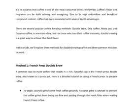 nº 227 pour Coffee &amp; Tea Blog / Articles par supersystemng 