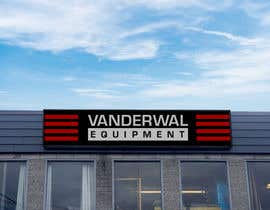 #109 untuk Design a sign for Vanderwal Equipment oleh andresgoldstein