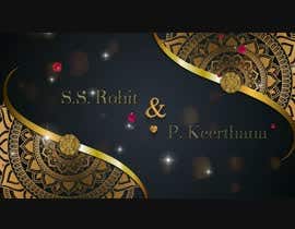 Nro 16 kilpailuun Wedding Invitation with tamil song käyttäjältä OMKR37