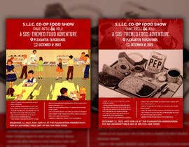 #97 untuk Second Graphic flyer for a school food trade show. oleh shahjalal0908