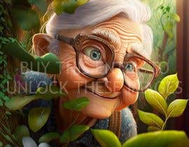 #38 for Looking for an old lady cartoon drawing for my book af harshit10226