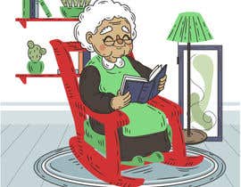 #46 for Looking for an old lady cartoon drawing for my book af ayeshaalam321