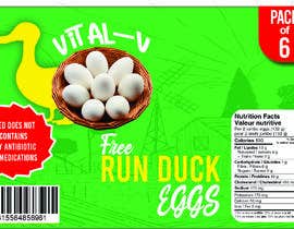 #105 pentru New Label for Duck eggs (Dimensions: 5x3) de către Mrraheelfaraz35
