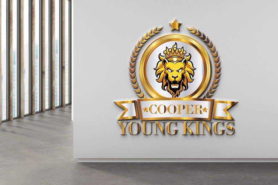 Wettbewerbs Eintrag #51 für                                                 Cooper Young kings  (youth football league) logo revision
                                            