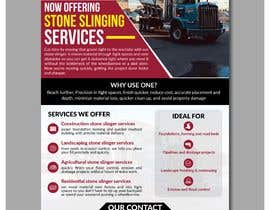 #94 cho Stone Slinger Services Flyer/Brochure/emailbrochure bởi joyantabanik8881