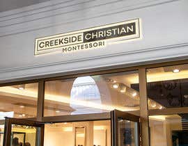 #429 untuk Logo for Private School called - Creekside Christian Montessori oleh nilufab1985