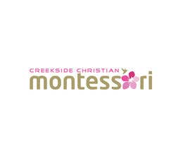 #70 untuk Logo for Private School called - Creekside Christian Montessori oleh riad99mahmud
