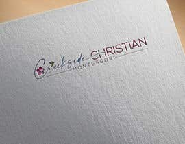 Nro 325 kilpailuun Logo for Private School called - Creekside Christian Montessori käyttäjältä rayhanpathanm