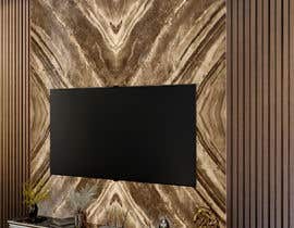 #16 para Need 3D tv wall design with wood and akupanels de prajinsp