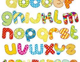 #280 para Illustrated Letters A-Z / 0-9 (Graphic Design) por ladraaabdou7