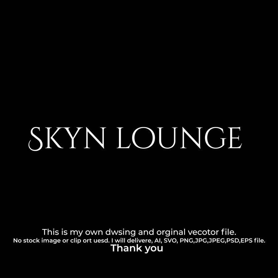 Конкурсная заявка №758 для                                                 Logo for Skyn Lounge
                                            