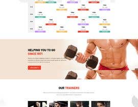 #43 untuk Design React 18 Home page for fitness website oleh Danitechtips